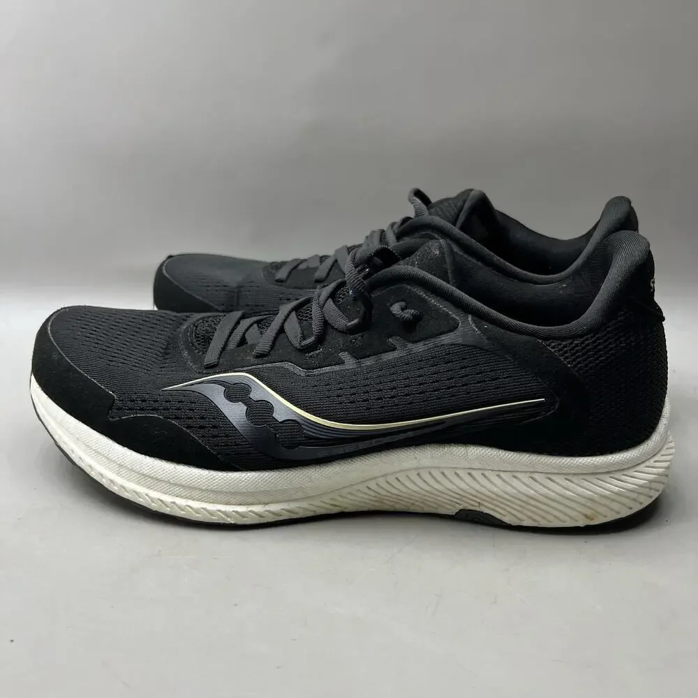 Saucony Freedom 4 Running Shoes Women Size 8.5 Black Comfort Cushion Sneakers